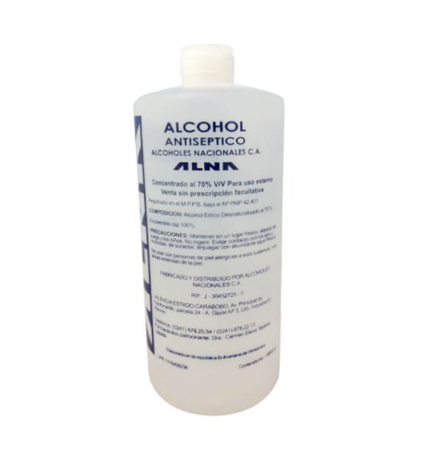 Ver Información de Alcohol Antisptico ALNA 950 cc (E) en Verines.com